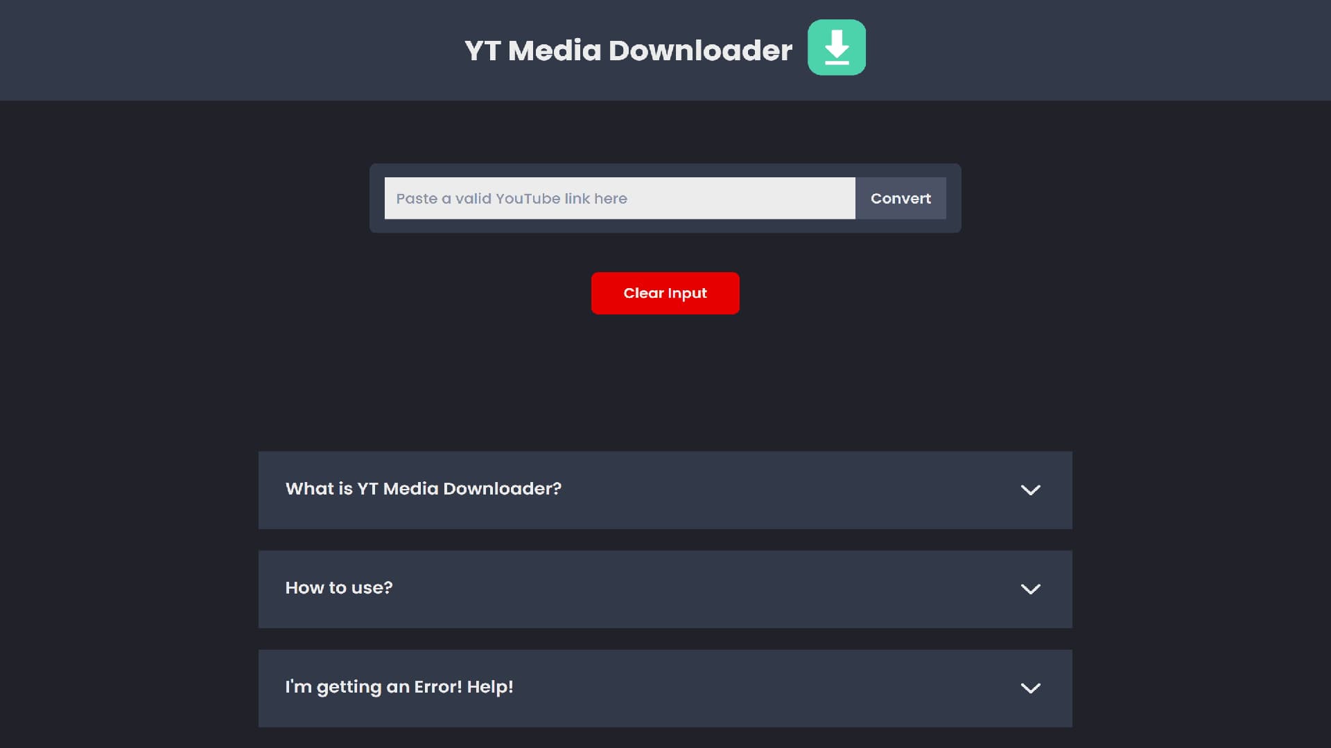 YT Downloader